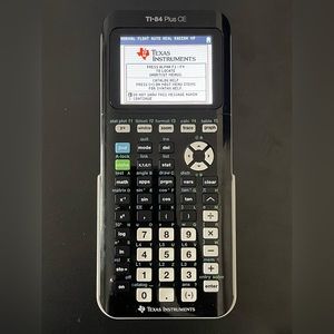 Texas Instruments 84 Plus CE Graphing Calculator - Black